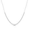 Thumbnail Image 1 of KAY Lab-Grown Diamonds Riviera Necklace 1 ct tw 10K White Gold 17&quot;