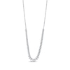 Thumbnail Image 2 of KAY Lab-Grown Diamonds Riviera Necklace 1 ct tw 10K White Gold 17&quot;
