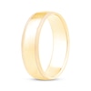 Thumbnail Image 2 of Now + Forever Men's Brushed Milgrain Wedding Band 10K Yellow Gold 6mm