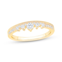 Now + Forever Diamond Anniversary Ring 1/3 ct tw 10K Yellow Gold