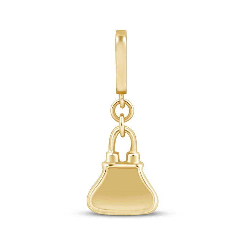 Main Image 1 of Charmed Memories Purse Charm 10K Yellow Gold