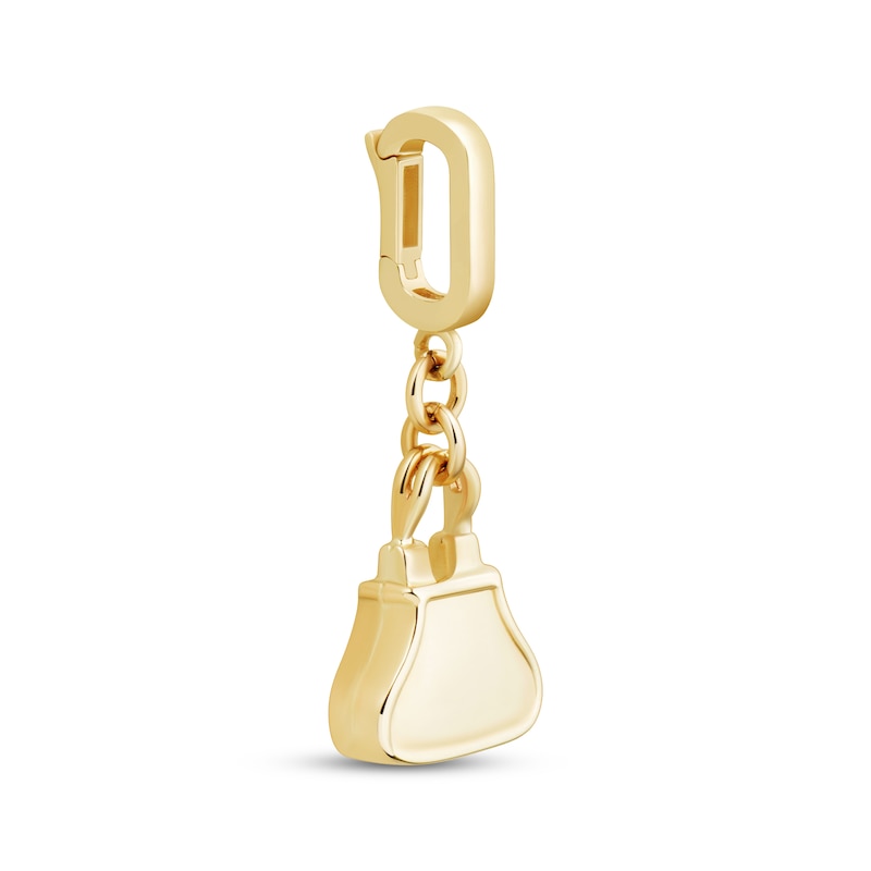 Main Image 2 of Charmed Memories Purse Charm 10K Yellow Gold