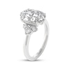 Thumbnail Image 2 of THE LEO Legacy Lab-Grown Diamond Oval-Cut Engagement Ring 3-3/8 ct tw 14K White Gold