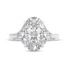 Thumbnail Image 3 of THE LEO Legacy Lab-Grown Diamond Oval-Cut Engagement Ring 3-3/8 ct tw 14K White Gold