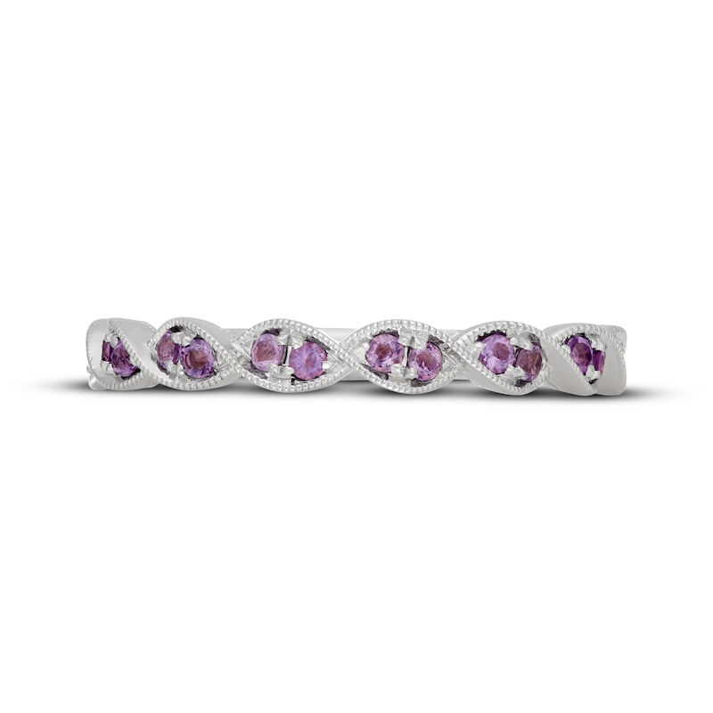 Main Image 3 of Neil Lane Purple Quartz Anniversary Ring 14K White Gold