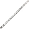 Thumbnail Image 2 of 5.1mm Byzantine Chain Necklace Solid Sterling Silver 22"