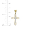 Thumbnail Image 3 of Men's Diamond Cross Charm 1/3 ct tw 10K Yellow Gold