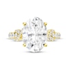 Thumbnail Image 4 of Now + Forever Lab-Grown Diamonds Oval-Cut Infinity Twist Engagement Ring 4-1/2 ct tw 14K Yellow Gold