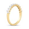 Thumbnail Image 2 of Marquise-Cut Diamond Tilted Anniversary Ring 3/4 ct tw 14K Yellow Gold