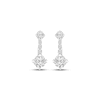 Thumbnail Image 2 of Milestones Lab-Grown Diamond Drop Earrings 1/4 ct tw Sterling Silver