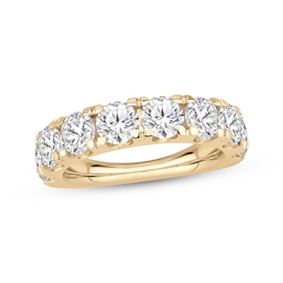 Now + Forever Lab-Grown Diamonds Anniversary Ring 3 ct tw 14K Yellow Gold