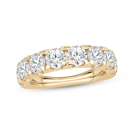 Now + Forever Lab-Grown Diamonds Anniversary Ring 3 ct tw 14K Yellow Gold