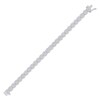 Thumbnail Image 2 of Diamond Circle Link Bracelet 4 ct tw 10K White Gold 7&quot;