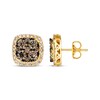 Thumbnail Image 3 of Le Vian Diamond Cushion Earrings 2 ct tw 14K Honey Gold