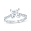 Thumbnail Image 1 of Monique Lhuillier Bliss Princess-Cut Lab-Grown Diamond Engagement Ring 1-7/8 ct tw 18K White Gold