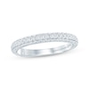 Thumbnail Image 1 of Monique Lhuillier Bliss Lab-Grown Diamond Wedding Band 1/2 ct tw 18K White Gold