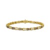 Thumbnail Image 1 of Le Vian Diamond Link Bracelet 3-7/8 ct tw 14K Honey Gold 7.5&quot;