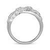 Thumbnail Image 1 of Le Vian Oval, Baguette & Round-Cut Diamond Crossover Ring 1-1/3 ct tw Platinum