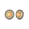 Thumbnail Image 1 of Le Vian Opal Stud Earrings 1 ct tw Diamonds 14K Honey Gold