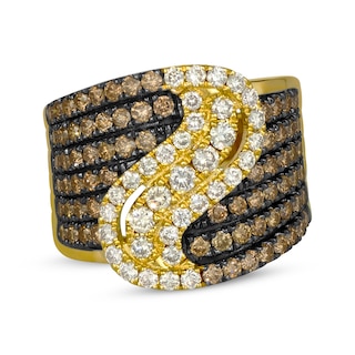 Le Vian Diamond Swirl Ring 2 ct tw 14K Honey Gold