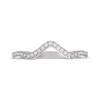 Thumbnail Image 3 of Neil Lane Artistry Lab-Grown Diamond Contour Wedding Band 1/5 ct tw 14K White Gold
