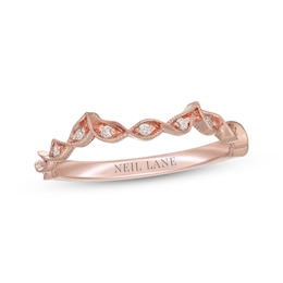 Neil Lane Diamond Wedding Band 1/10 ct tw 14K Rose Gold