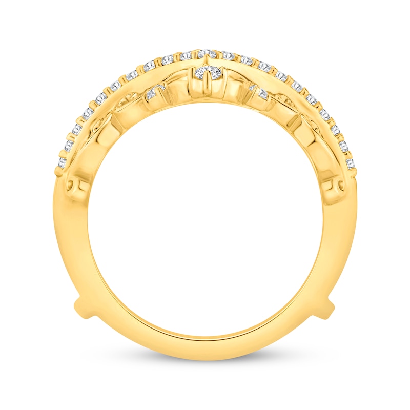 Main Image 3 of Diamond Tiara Enhancer Ring 1/2 ct tw 14K Yellow Gold