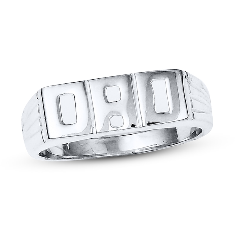 "Dad" Ring Sterling Silver