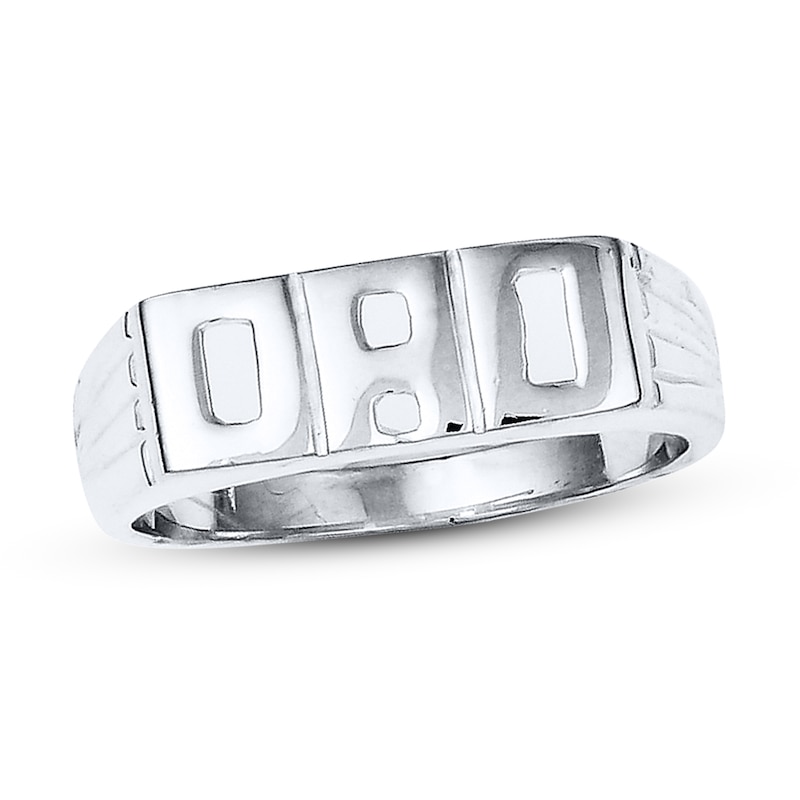 Main Image 1 of &quot;Dad&quot; Ring Sterling Silver