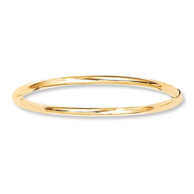 Main Image 1 of Children's Bangle Bracelet 14K Yellow Gold