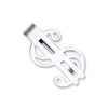 Thumbnail Image 1 of Money Clip Dollar Sign Sterling Silver