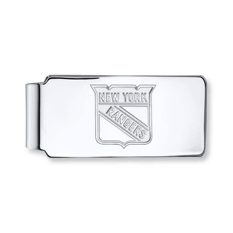 Main Image 1 of NHL New York Rangers Money Clip Sterling Silver