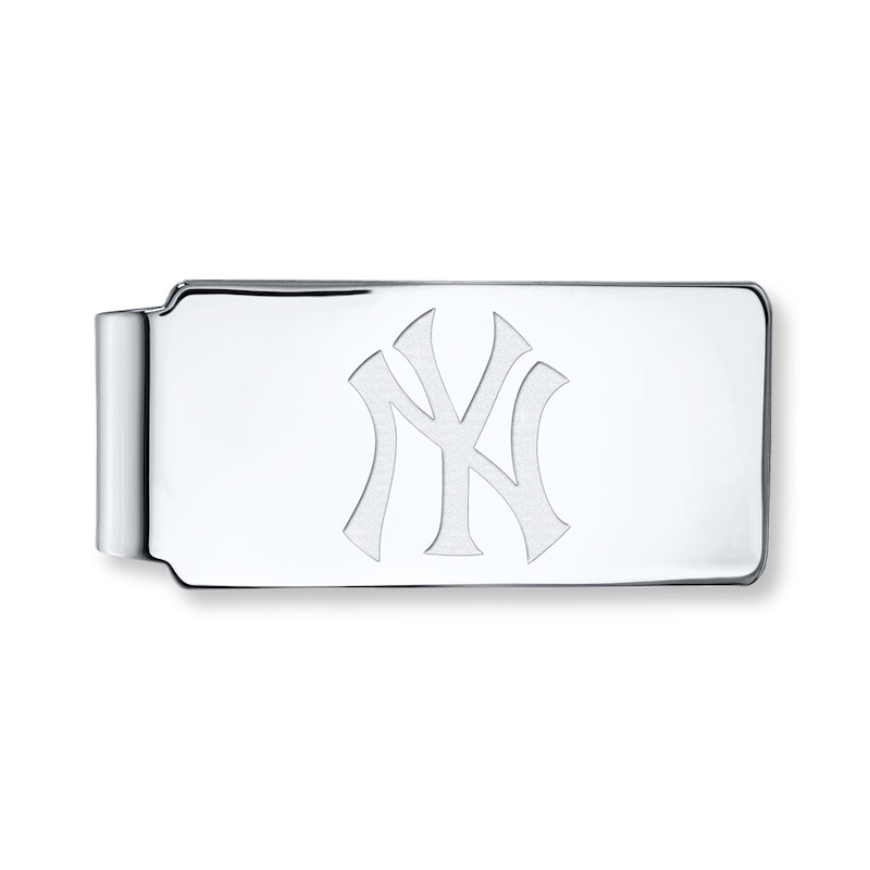 MLB New York Yankees Money Clip Sterling Silver