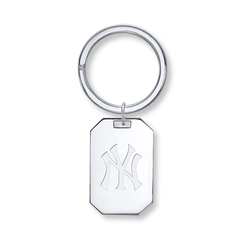 Main Image 1 of MLB New York Yankees Key Chain Sterling Silver