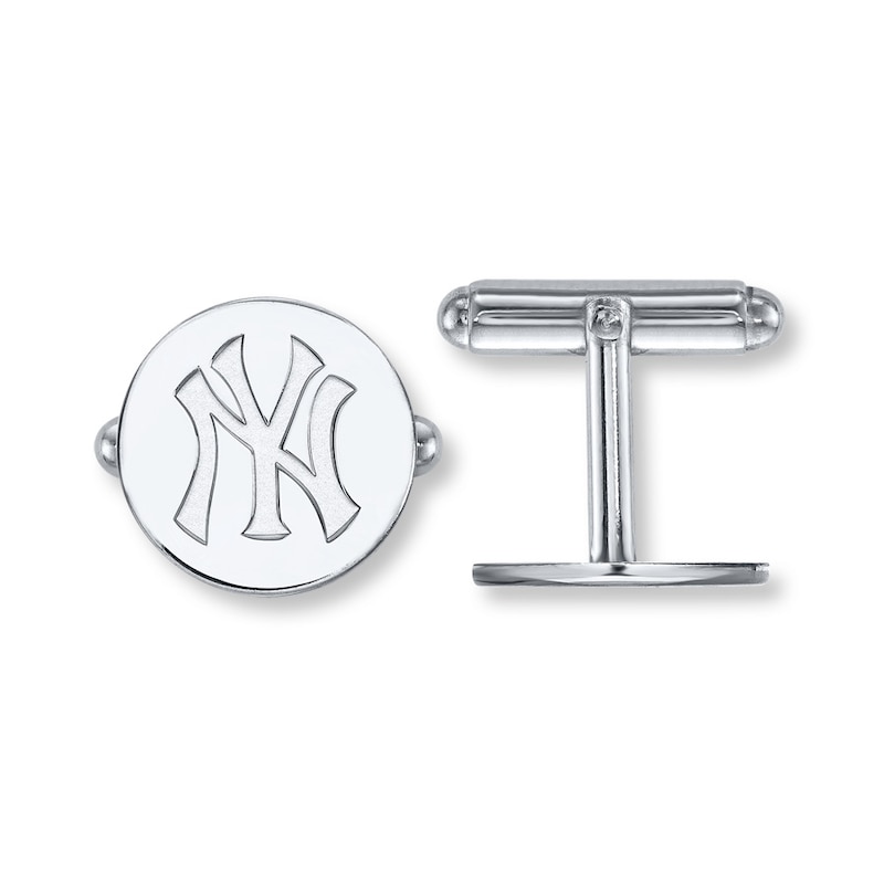 Main Image 1 of MLB New York Yankees Cufflinks Sterling Silver