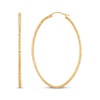 Thumbnail Image 1 of Diamond-Cut Hoop Earrings 10K Yellow Gold 50mm