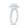Thumbnail Image 1 of Monique Lhuillier Bliss Pear-Shaped Lab-Created Diamond Engagement Ring 1-1/5 ct tw 18K White Gold