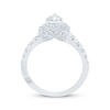 Thumbnail Image 2 of Monique Lhuillier Bliss Pear-Shaped Lab-Created Diamond Engagement Ring 1-1/5 ct tw 18K White Gold