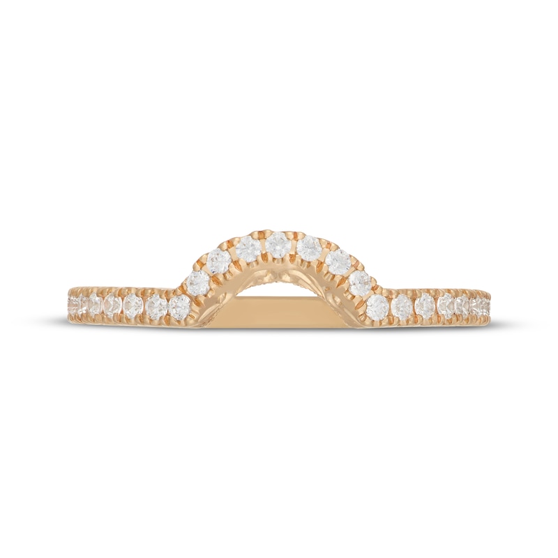 Main Image 3 of Neil Lane Diamond Contour Wedding Band 1/4 ct tw 14K Yellow Gold