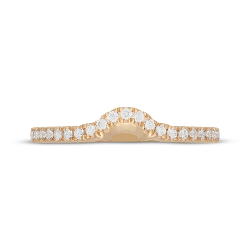 Main Image 3 of Neil Lane Diamond Contour Wedding Band 1/4 ct tw 14K Yellow Gold