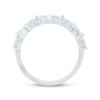 Thumbnail Image 3 of Monique Lhuillier Bliss Marquise & Round-Cut Lab-Grown Diamond Anniversary Ring 1 ct tw 18K White Gold