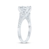 Thumbnail Image 1 of Monique Lhuillier Bliss Emerald-Cut Lab-Created Diamond Engagement Ring 2-1/2 ct tw 18K White Gold