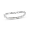 Thumbnail Image 7 of THE LEO Legacy Lab-Grown Diamond Contour Wedding Band 1/5 ct tw 14K White Gold