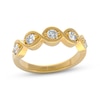 Thumbnail Image 0 of THE LEO First Light Diamond Five-Stone Anniversary Ring 1/2 ct tw 14K Yellow Gold