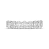 Thumbnail Image 3 of Neil Lane Artistry Oval-Cut Lab-Grown Diamond Anniversary Ring 2 ct tw 14K White Gold