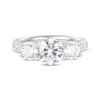 Thumbnail Image 4 of Memories, Moments, Magic Round-Cut Lab-Grown Diamond Three-Stone Engagement Ring 3 ct tw 14K White Gold