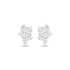 Thumbnail Image 2 of All You Are Lab-Grown Diamond Multi-Shape Cluster Earrings 1 ct tw 14K White Gold