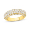 Thumbnail Image 1 of Diamond Multi-Row Anniversary Ring 1-1/2 ct tw 10K Yellow Gold