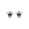 Thumbnail Image 2 of Skull Cufflinks Stainless Steel & Black Ion Plating