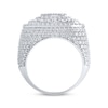 Thumbnail Image 3 of Men's KAY Lab-Grown Diamonds Cushion-Top Diamond Ring 5-3/4 ct tw 10K White Gold